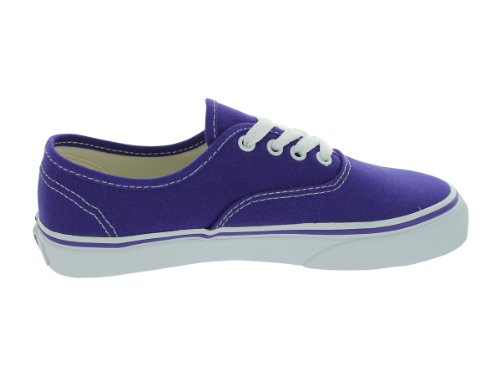 Image of Vans Women's Fashion Sports Canvas Trainer, Purple Iris True White, 1 us Little Kid