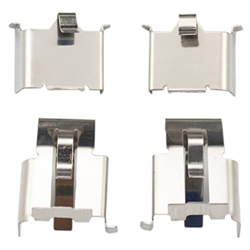 Image of TRQ Front and Rear Brake Caliper Set Zinc Coated Brackets Compatible with 1992-2000 Honda Civic 1993-1997 Civic del Sol