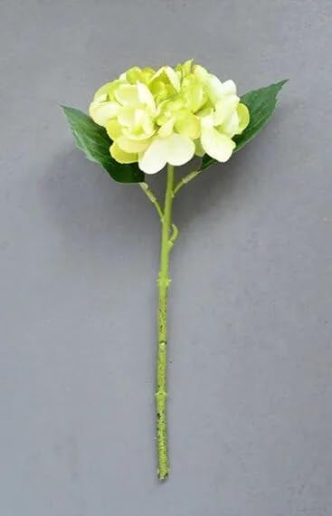 EdricShop Artificial Silk Hydrangea Flower Bouquet Flore for Wedding Wall Flore Party Home Accessory Decoration Flower 8colors - (Color Green)