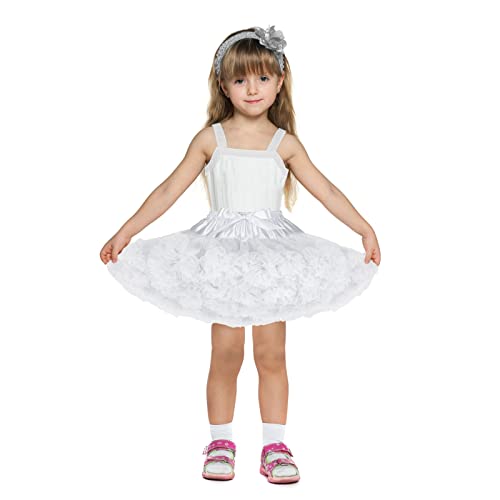 Beauty Dy Tutu Toddler, Petticoat Toddler Pettiskirt Tutu Skirt For Baby Girls(Black/Pink/White/Red/Wine Red/Yellow) #TOP2