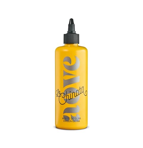 La Chinata Pack 12x Aceite de Oliva Virgen Extra PET 300 ml – AOVE Gourmet Formato Biberón Antigoteo Prensado en Frío | Ligero, Portátil y Limpio | Ideal para Mesa, Cocina y Viajes