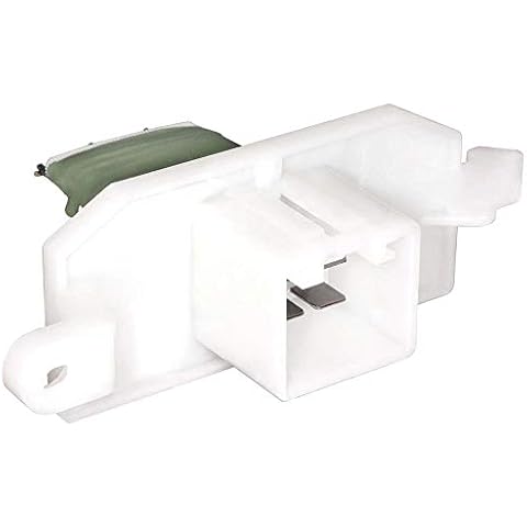 Front Manual Temp Control Blower Motor Resistor Fits 13-15 Escape Fiesta / 14-15 Focus / 15-19 Transit Connect / 15-19 Transit-150、-250、-350、-350 HD Replace 4P1791 RU827 RU-827 AV1Z18591A CV6Z18591A Cover