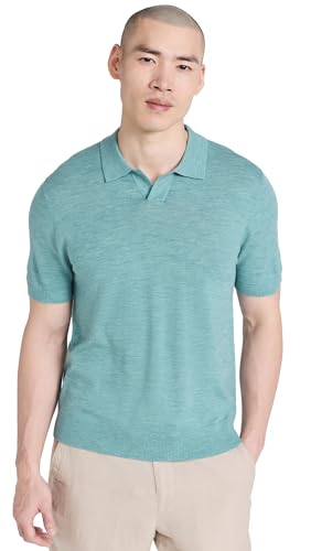 Vince Men's Merino Johnny Collar Shirt