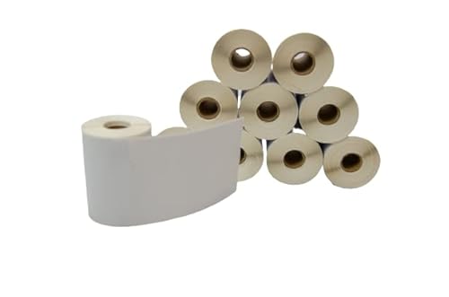 12 Rolos 2.400 Etiquetas Térmica 10x15 Adesiva Serrilha E-commerce