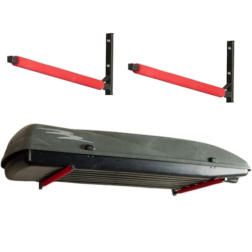 Pallit BRACKET-M Wandhalterung für Dachboxen, Kanus & Surfboards – Platzsparende Aufbewahrung für Garage & Keller – Max. Tragkraft 40kg – Universale Halterung für Sperrige Gegenstände