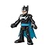 Produktbild IMAGINEXT DC SUPER FRIENDS Batman XL Bat-Tech Blue - 25,4 cm große Figur, bewegliche Gliedmaßen, weicher Stoffumhang, für Kinder von 3 bis 8 Jahren, GXH58