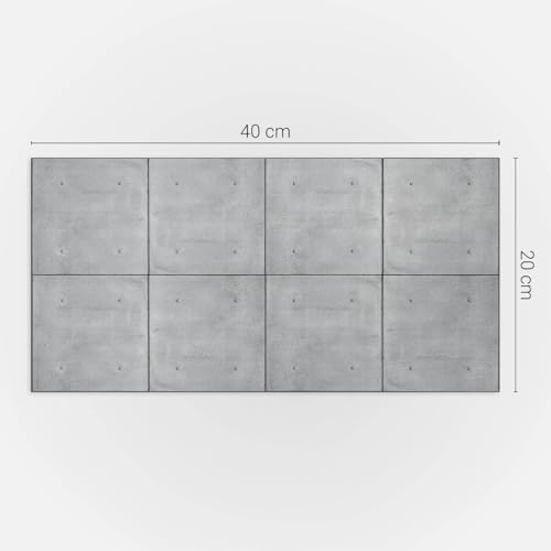 Montaje rápido de paneles rectangulares 40x20 cm para paredes difíciles sin obras 5