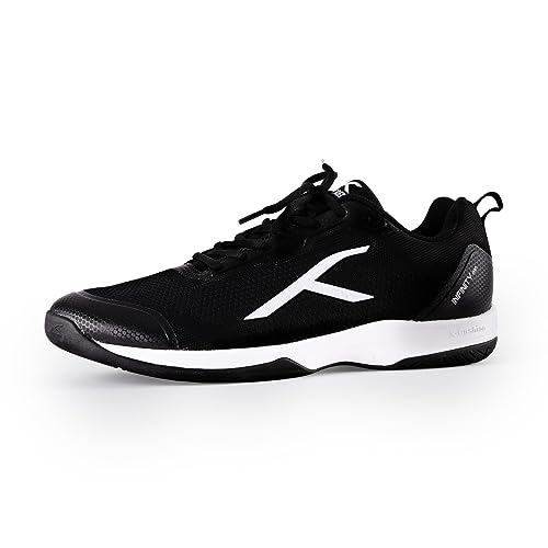 Image of Hundred Infinity Pro Badminton Shoes (Non Marking) | Also Perfect for Squash, Table Tennis, Volleyball, Basketball & Indoor Sports | Lightweight & Durable | X-Cushion