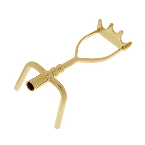 MonkeyJack Soporte para taco de araña extendido para billar/billar, color dorado