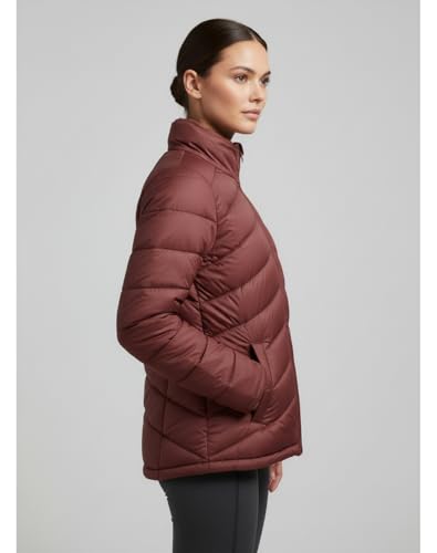 Image of FYLTR Women's Puffer Solid Color Standard Length Jacket | Winter Stylish Jackets for Women | Waterproof | Lightweight | High-Neck