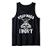 Denk zweimal nach, denn ich werde es nicht tun - Krav Maga Tank Top