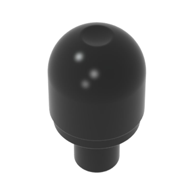 Gobricks GDS-942 Light Cover with Internal Bar/Bionicle Barraki Eye 50PCS Compatible with Lego Toy 58176 28624 29380 MOC Components for Major Brick Brands Color:Black 26