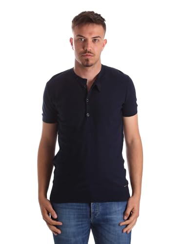 T-Shirt Man Bleu Gaudi ajusté taille S résistant aux lavages