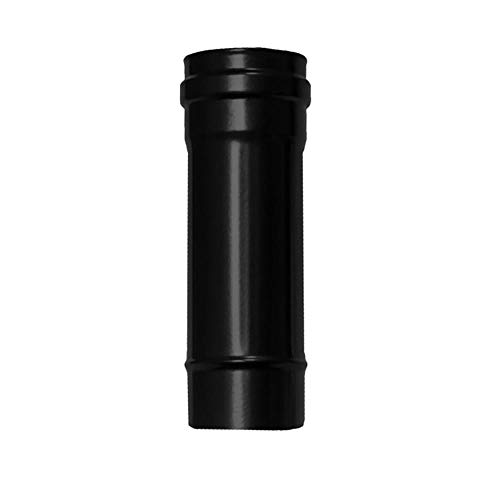 TUBO EXOJO PARA ESTUFA PELLET VITRIFICADO 25 CENTIMETROS DE LONGITUD (80 Milímetros Diámetro)