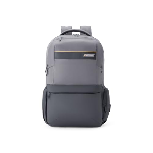 Image of American Tourister Segno 4.0 | 30 Ltrs | 3 Compartments | Bottle Pocket | Ergonomic Padded Back Panel & Shoulder Straps | Laptop Backpack | 1 Year International Warranty | Grey