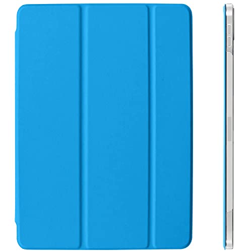 Image of DuraSafe Cases for iPad Air 5th 4th 6th 11th [ Air 11 /6 2024 /5 2022 /4 2020 ] A2588 A2316 MYFQ2HN /A MYFM2HN /A MYFR2HN /A MYFN2HN /A MYFQ2HN /A MYFM2HN /A MYFR2HN /A UltraSlim PC Cover - Blue