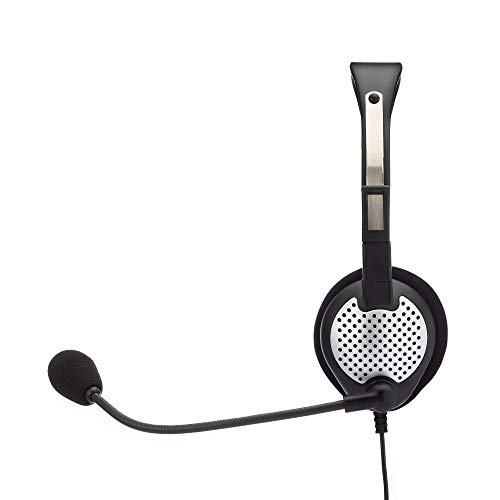Andrea NC-185VM USB C1-1022600-50 Model Nc-185 Vm Usb High Fidelity Stereo Usb Computer Headset,Black thumb #4