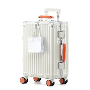 20 Inch Carry On Luggage with Leath...