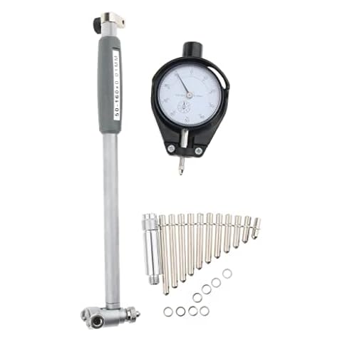 B Baosity Vérificateur d'Alésage, Jauge d'Alésage 18-35/35-50/50-160mm Indicateur Cover
