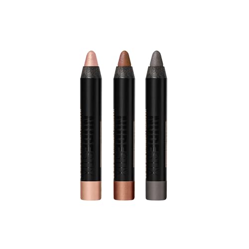 Set mini de 3 delineadores crema metálicos NudeStix miniatura 3
