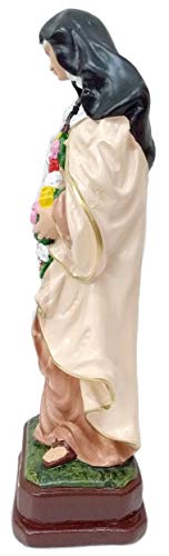 Imagem De Santa Terezinha Do Menino Jesus Gesso 30cm