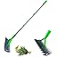 Lawn Aerator Scarifier with Handle - Manual Lawn Grass Soil Aeration ...