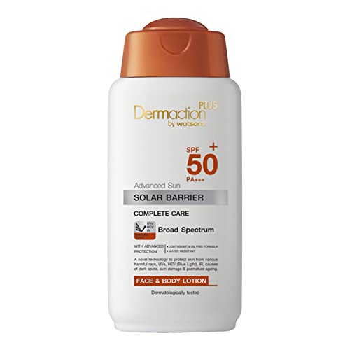 Dermaction Plus Advanced Sun Solar Barrier Complete Care Face Body Lotion