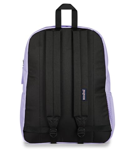 Image of JanSport Cross Town Backpack - Simple Bag for Everyone with 1 Main Compartment, Front Utility Pocket - Premium Class Accessories - Pastel Lilac