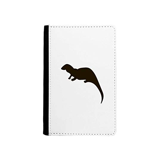 Étui passeport motif animal de mer noir et multicolore format voyage
