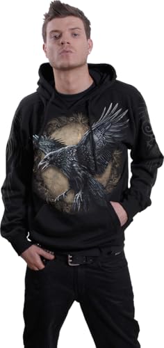Spiral - Raven Wise - Hoody Black3