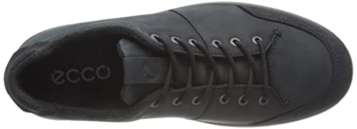 Ecco Men's Soft 7 Tred Hydromax Water Resistant Winter Sneaker, Black/Black Nubuck, 10-10.5 #TOP4