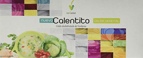 Caldo Vegetal Nuevo Calentito 12 Pastillas