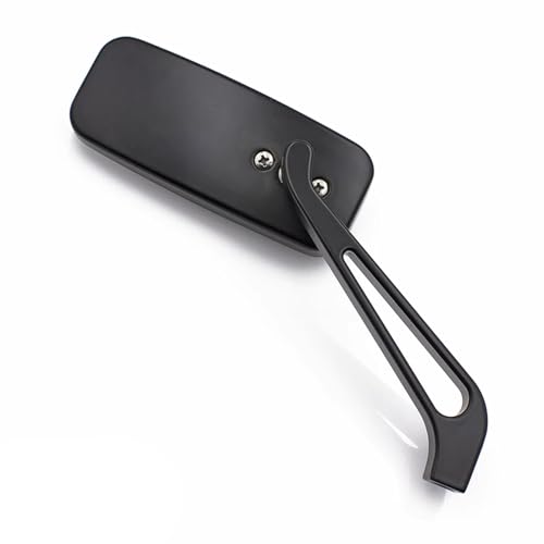 Espejo retrovisor moto rectangular 10/8mm par espejos laterales manillar accesorios motocicleta 4