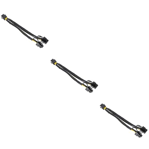 Cable de extensión PCIe pines dobles Hemobllo adaptador de alimentación para tarjeta gráfica