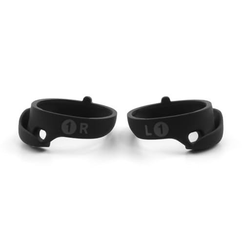 Puntas de oreja de reemplazo para Bose QuietComfort Ultra 1 y 2, cubiertas antideslizantes de silicona para alas de auriculares, 3 pares de bandas de estabilidad (negro, surtido S/M/L) miniatura 3