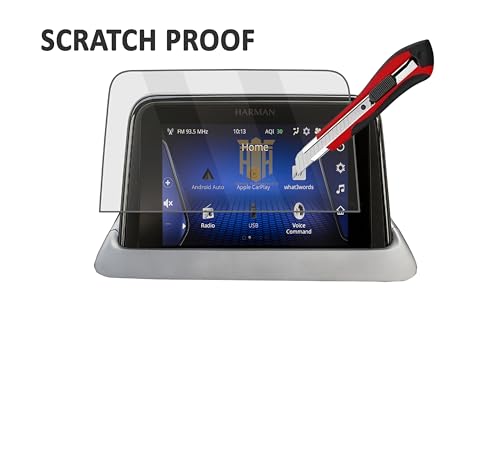 Image of (3 PACK Screen Guard For TATA CURVV EV 2024 /7 INCH INFOTAINMENT + STEERING + AC PANEL PROTECTOR /Curvv.EV Creative Car Digital Display Accessories [Not Tempered Glass] 7 INCH