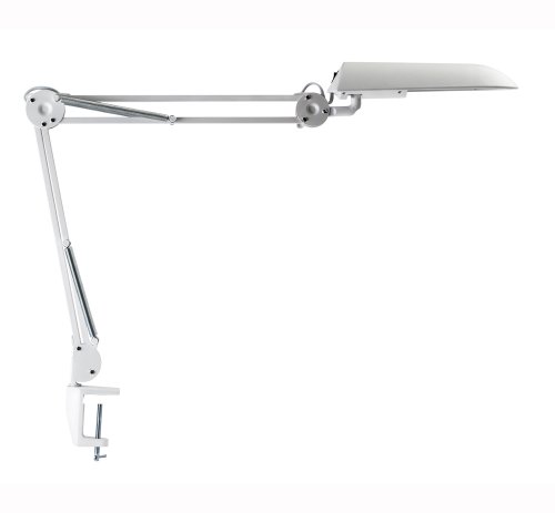 Preisvergleich Produktbild Schreibtischleuchte Verit, Kompaktleuchtstofflampe, Leistung (Watt) 13W, weiß