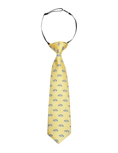 Alizeal Toddler 11inch Length Printed Fun Novelty Stripe Solid Boys Neckties