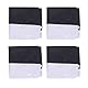 Generisch IMCCZONY 4Pcs De Stockage De Couverture De Pneu De Secours De Voiture Pneu De Voiture Portent Polyester De Fourre-Tout Pour des Couvertures De Protection De Roue De Voitures 4 Saisons
