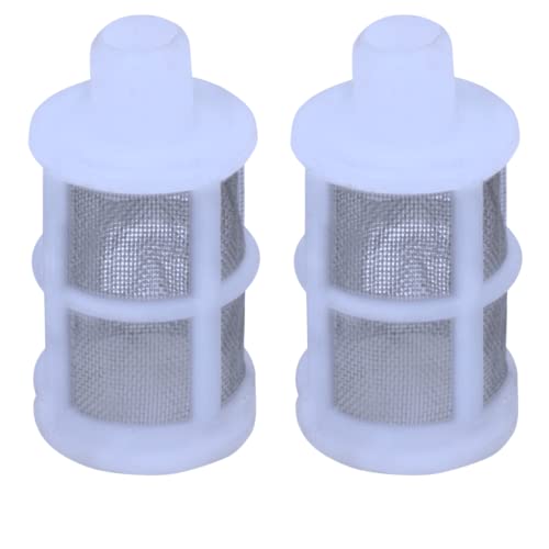 Image of Agriansh Water Inlet Micro Pump Filter Stainless Steel Net Plastic Frame Used for Diaphragm Pump Inlet Hose Pipe