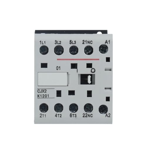 Mini contacteur triphasé 220V bobine silencieuse et performante CJX2-K-0601