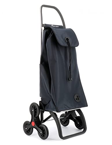Chariot de Course Rolser I-Max MF 6 Roues Monte Escaliers - Marengo