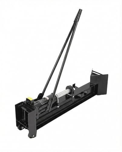 ExploreHorizon Hydraulic Log Splitter Wood Cutter, 12 Ton Capacity Manual Log Splitter with...