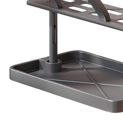 Porte-chaussures mural en acier compact pour sandales d'extérieur - 4