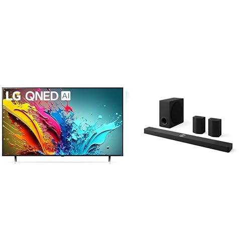 Image of LG 65 inch QNED85T 4K Smart TV with Magic Remote 9.1.5ch OLED evo Soundbar with Wireless Dolby Atmos (2024 New Models)