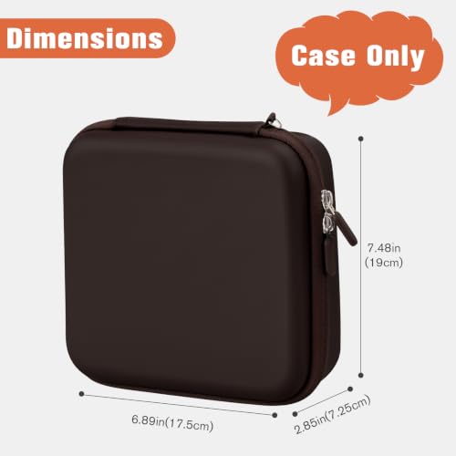 Image of ProCase Hard Shell Travel Sunglasses Organizer, Portable Multiple Glasses Case for Travelling