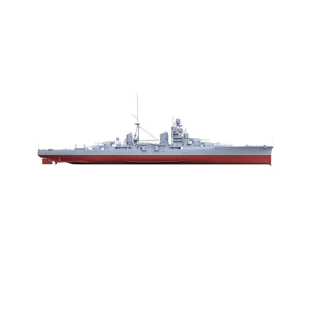 MRY-SFW SSC600542S 1/600 zestaw do budowy modelu wojskowego Włochy Klasa Zara ciężki krążownik Zara pełny kadłub