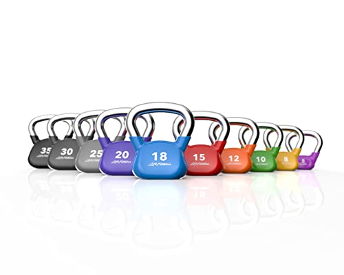 LIFE FITNESS STUDIO KETTLEBELL - 10LB - Image 4