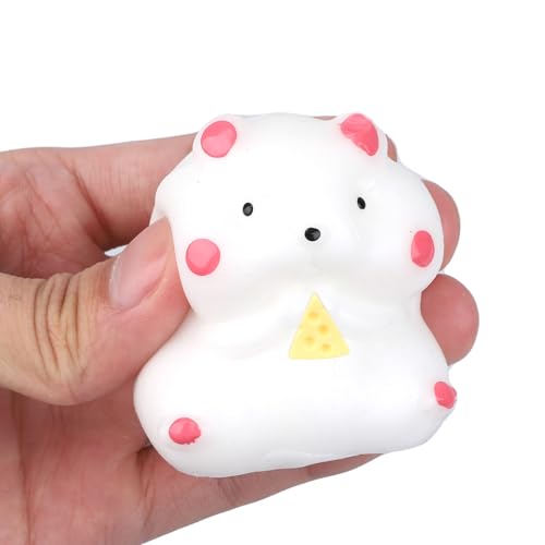 Il pacchetto include: riceverai 1 giocattolo di criceto in stile per capelli con palline di peluche, perfette per impastare contro lo stress e aumentare la messa a fuoco durante il lavoro o lo studio.