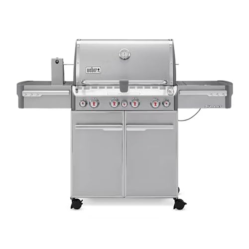 Weber 7270001 S-470 Stainless-Steel 580-Square-Inch 48,800-Btu Natural-Gas Grill thumb #4
